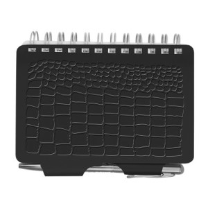 PW Book - Blk Croc